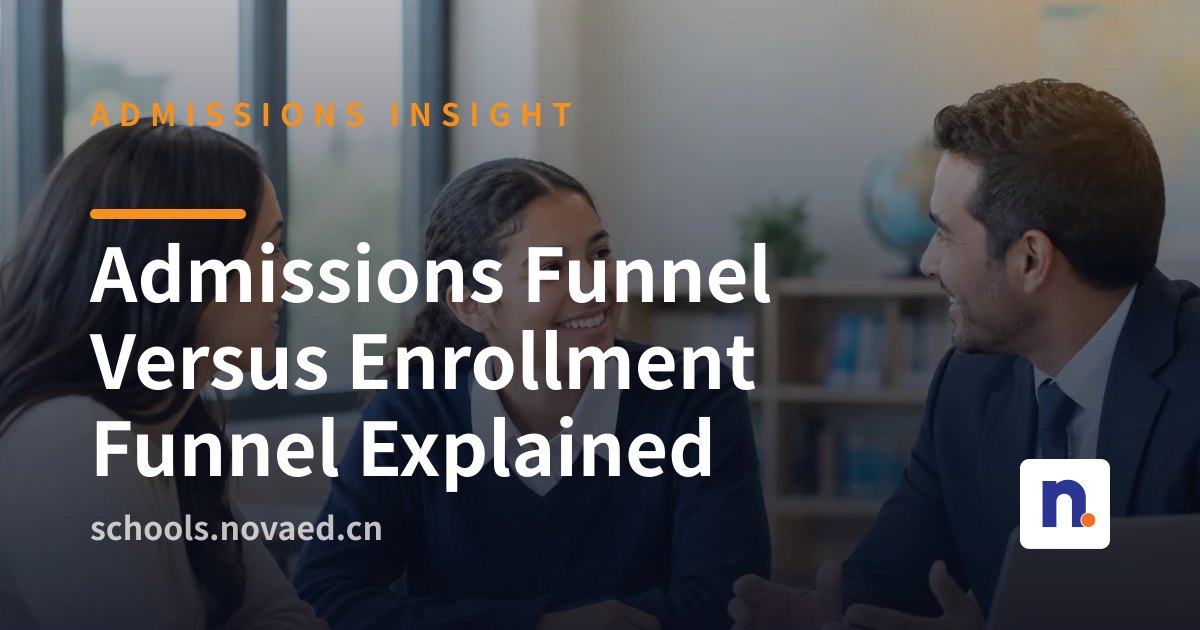 NovaEd - Admissions Funnel Versus Enrollment Funnel Explained