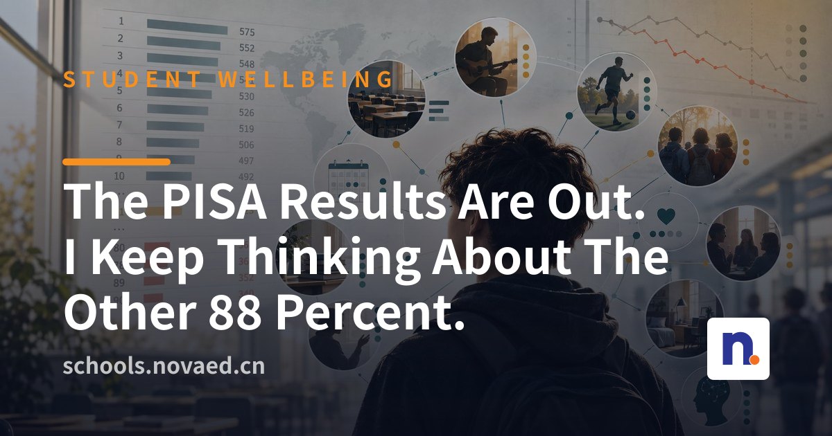 NovaEd - The PISA Results Are Out. I Keep Thinking About The Other 88 Percent.